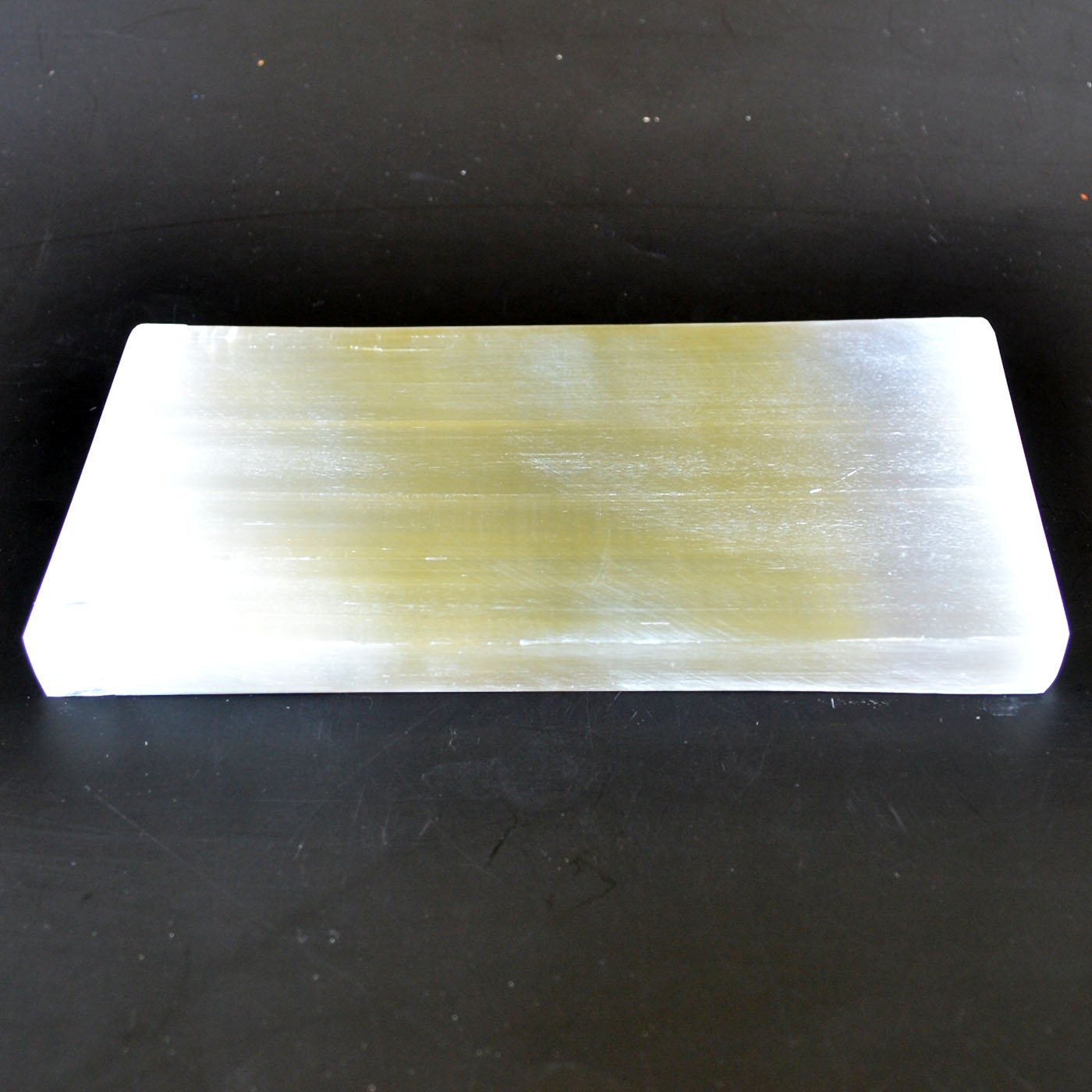4" x 8" Selenite charger plaque